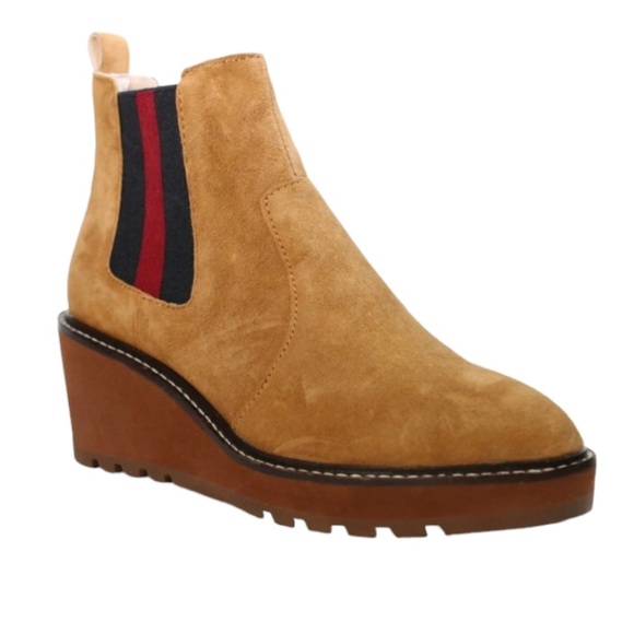 Cecelia New York Gemma Suede Boots In Camel. NIB. Sz 6.5, 8.5, 9 - Picture 3 of 15